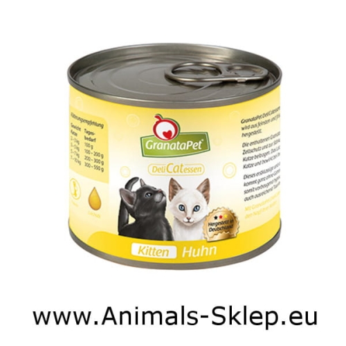 GranataPet DeliCatessen Kitten Kurczak 200g