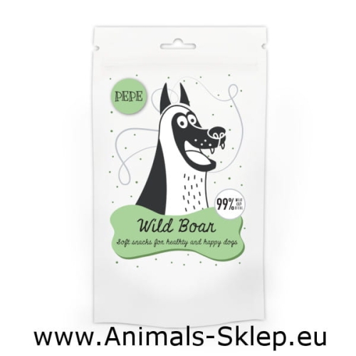 Paka Zwierzaka Pepe Mini Chunkies WIld Boar dzik 70g