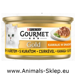 Gourmet Gold Sauce Delight kawałki kurczaka w sosie 85g