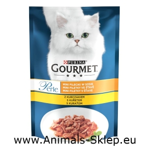 Gourmet Perle Mini Fileciki z kurczakiem w sosie 85g