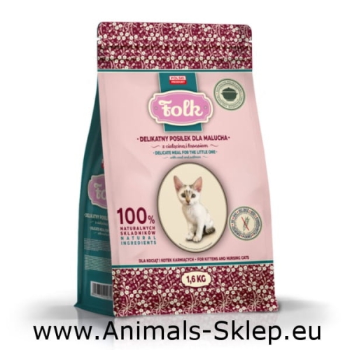 Folk Kitten cielęcina i łosoś 1,6kg