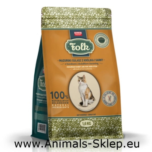 Folk Adult Mazurski Gulasz królik sarna z burakami 1,6kg
