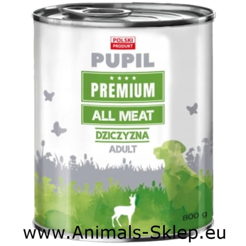 Pupil Premium All Meat dziczyzna 800g