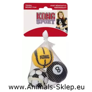 Kong Sports Ball Assorted S piłka 3szt 5cm