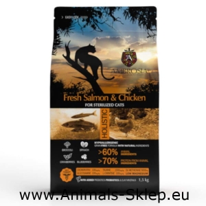 Ambrosia Łosoś i kurczak 1,5kg