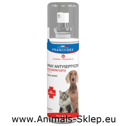 Francodex spray antyseptyczny dla psów i kotów 100ml