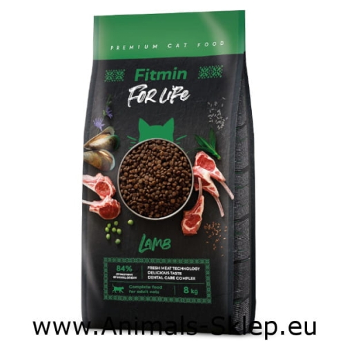 Fitmin For Life Cat Lamb 8kg