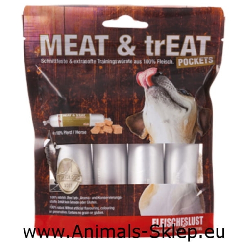 MeatLove Dog Meat & Treat Horse 4x40g koń
