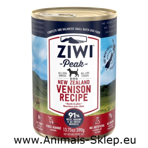 Ziwi Peak dziczyzna 390g