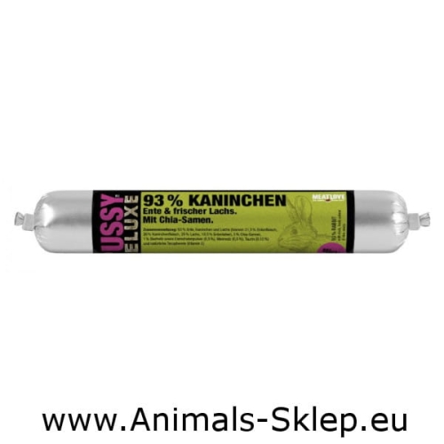 MeatLove Pussy Deluxe królik kaczka łosoś 100g