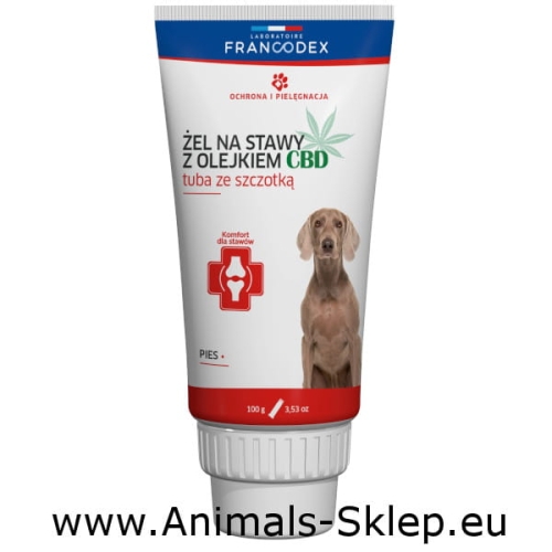 Francodex Żel dla psów na stawy z olejkiem CBD 100g