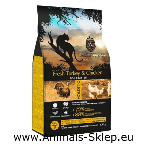 Ambrosia Indyk i Kurczak Kitten 5kg
