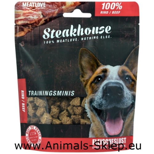 MeatLove Minis Steakhouse Beef 100g wołowina