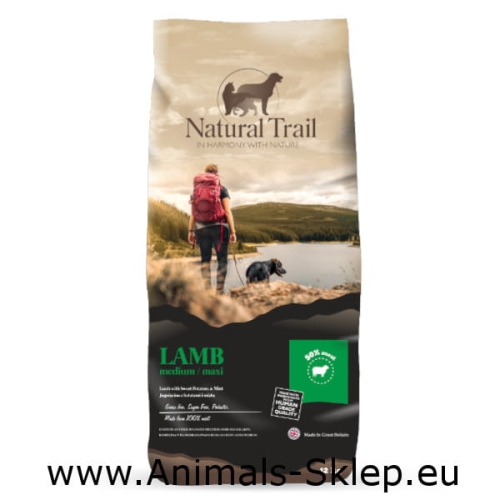 Natural Trail Medium Lamb 12kg