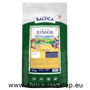 Baltica Smaki Regionów Junior indyk z kaczką 12kg