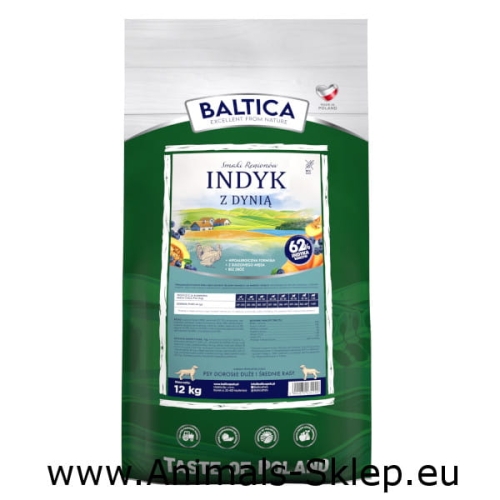 Baltica Smaki Regionów indyk z dynią Medium Large 12kg