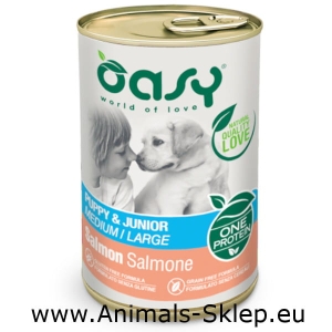 Oasy One Protein Pate Adult łosoś 400g