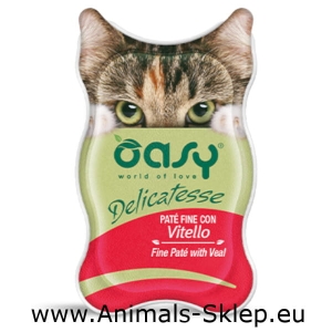 Oasy Delicatesse Fine Pate  cielęcina 85g