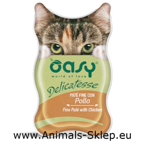 Oasy Delicatesse Fine Pate kurczak 85g