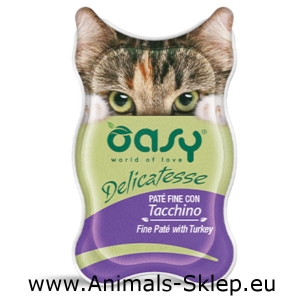 Oasy Delicatesse Fine Pate indyk 85g