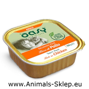 Oasy Deliziozo Pate dla kota Adult kurczak 100g