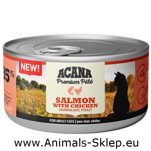 Acana Cat Premium Pate Salmon Chicken 85g