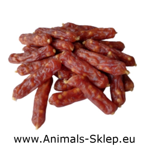 Happy Snacky miękkie kiełbaski kaczka ser 500g