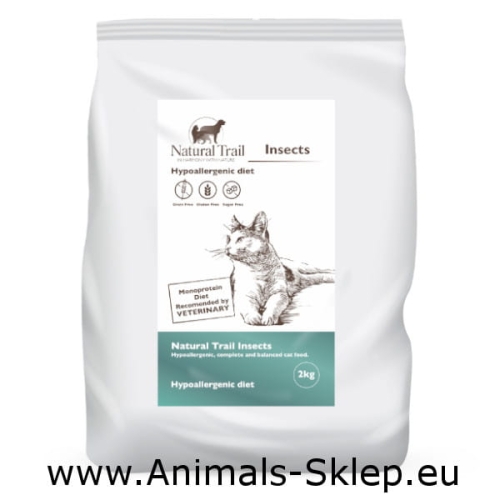 Natural Trail Insects Cat hipoalergiczna z owadów 2kg