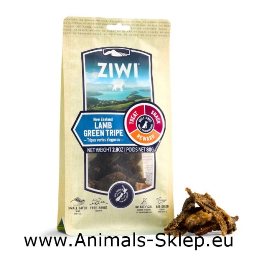 Ziwi Peak zielone żwacze z jagnięciny 80g