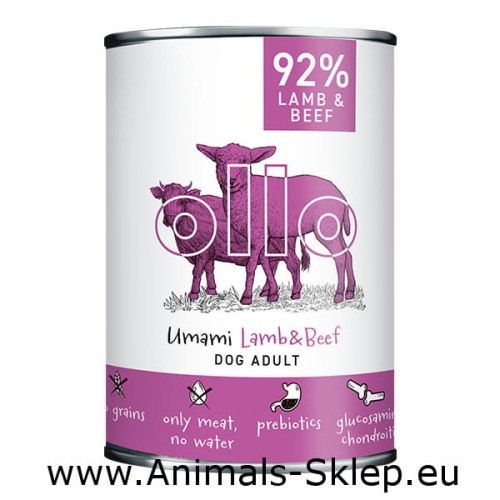 Ollo Umami Lamb Beef jagnięcina wołowina 400g