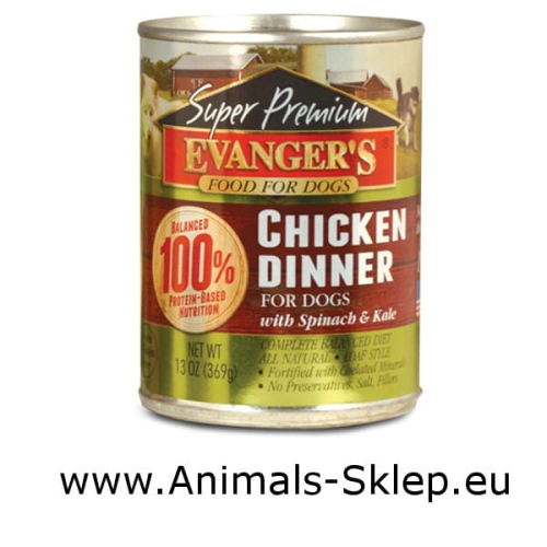 Evanger's Super Premium Gold Kurczak z kawałkami 369g
