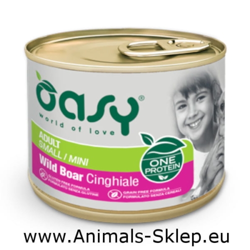 Oasy One Protein Pate Adult dziczyzna 200g