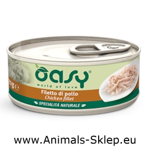 Oasy Natural kurczak puszka dla kota 150g
