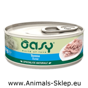 Oasy Natural tuńczyk puszka dla kota 150g