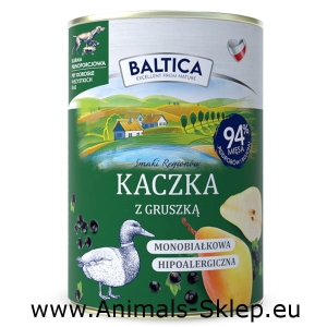 Baltica Smaki Regionów Kaczka gruszka 400g