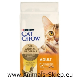 Purina Cat Chow Adult Chicken z kurczakiem 15kg
