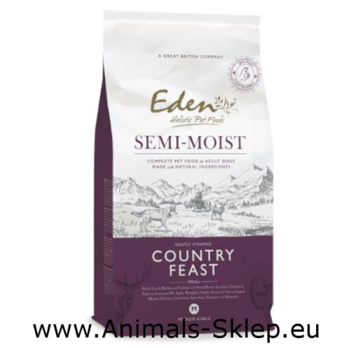 Eden Country Feast karma półwilgotna dla psa 2kg