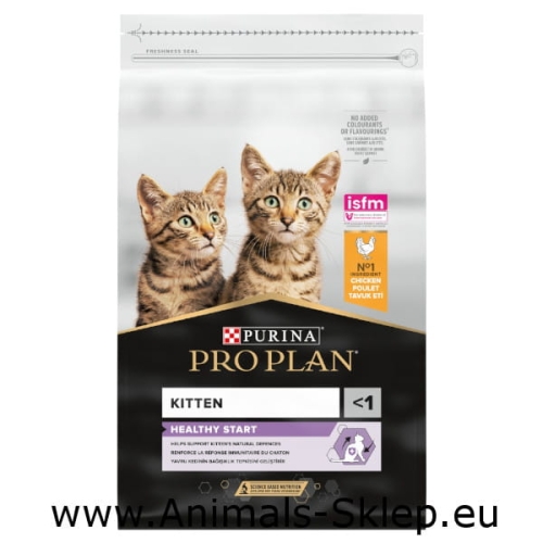 Purina Pro Plan Kitten Healthy Start z kurczakiem dla kociąt 10kg