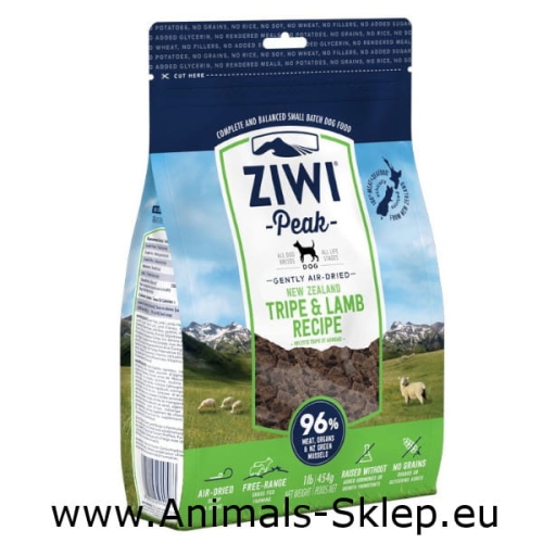 Ziwi Peak Tripe Lamb Recipe Żwacze Jagnięcina dla psa 454g