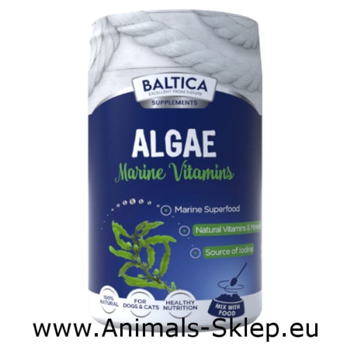 Baltica Algae Marine Vitamins Algi suplement dla psa i kota 200g