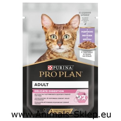 Purina Pro Plan Delicate indyk saszetka 85g