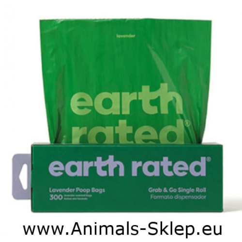 Earth Rated Poop Bags Woreczki Lawendowe zapas 300szt