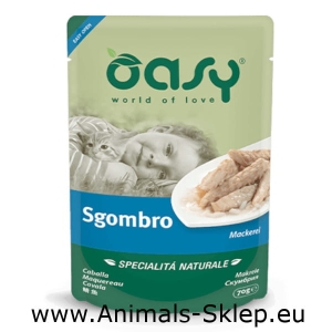 Oasy Natural makrela saszetka dla kota 70g