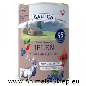 Baltica Smaki Regionów Jeleń owoce leśne 400g