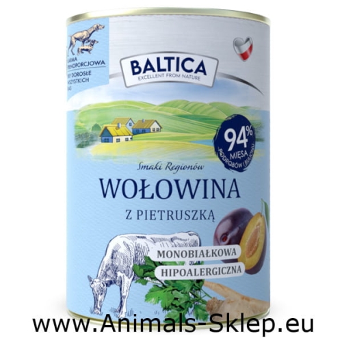 Baltica Smaki Regionów Wołowina Pietruszka 400g