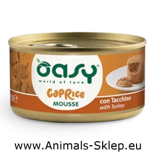 Oasy Caprice Mousse z indykiem 85g