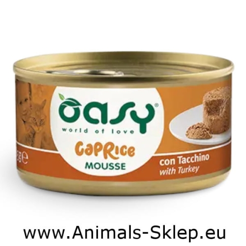 Oasy Caprice Mousse z indykiem 85g