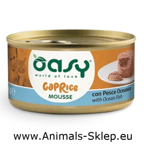 Oasy Caprice Mousse z rybą oceaniczną 85g