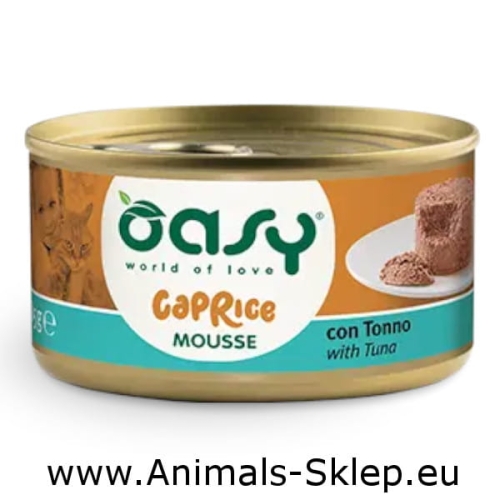 Oasy Caprice Mousse z tuńczykiem 85g