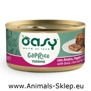 Oasy Caprice Terrine z kaczką i wątróbką 85g